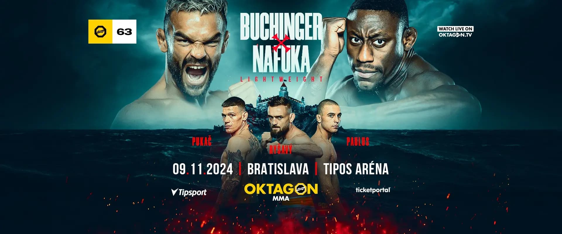 OKTAGON 63: BUCHINGER vs. NAFUKA