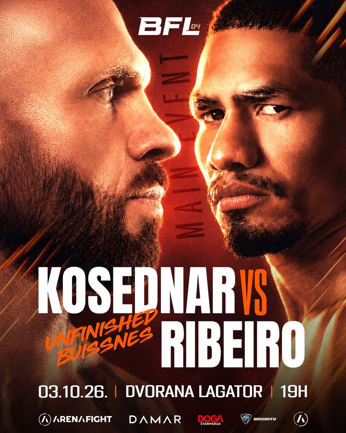 BFL 4 - Kosednar vs Ribeiro