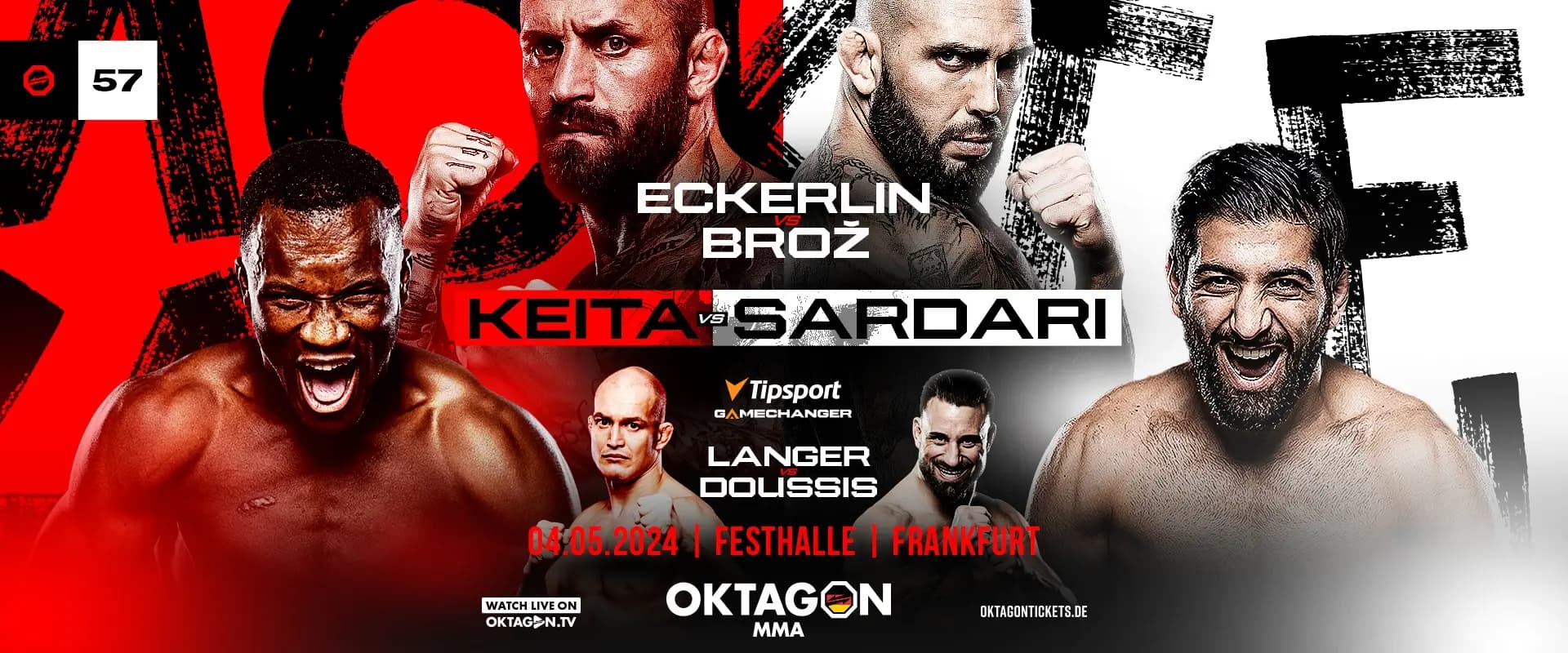 OKTAGON 57: ECKERLIN VS. BROŽ