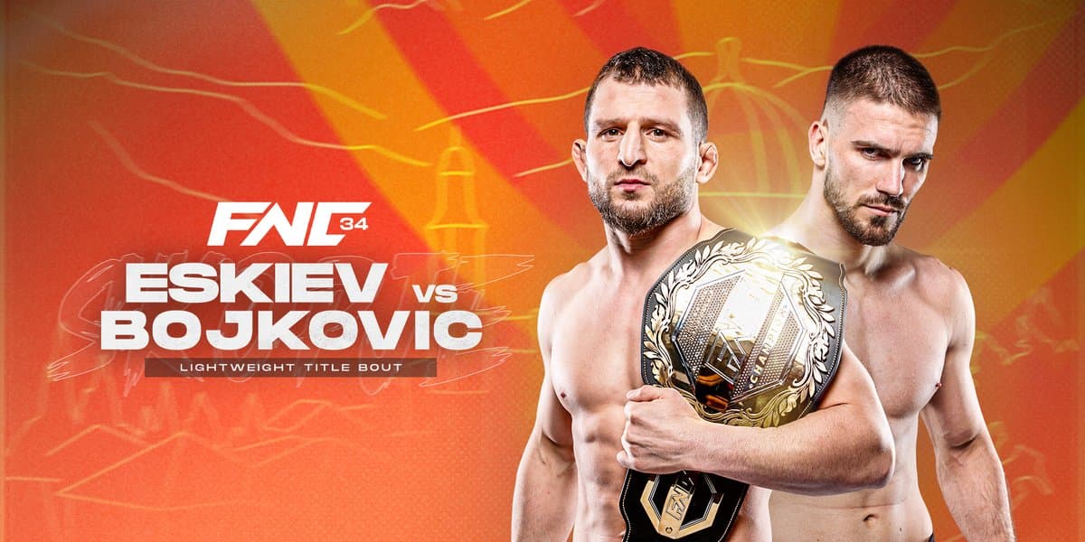 FNC 34: Lom-Ali Eskiev
vs
Marko Bojkovic
