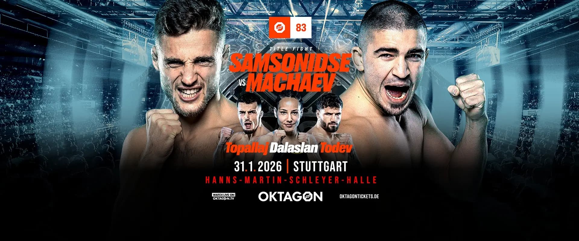 OKTAGON 83: SAMSONIDSE vs. MACHAEV