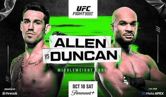 UFC Fight Night
Allen
vs
Duncan