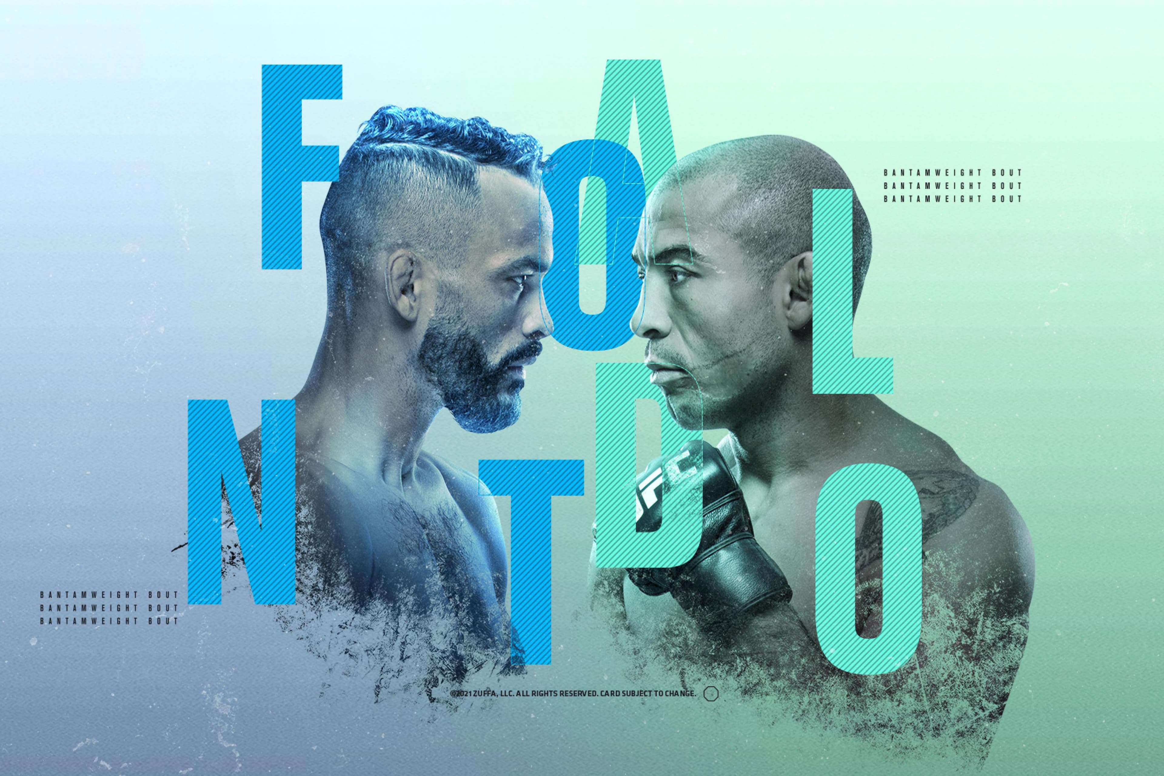 UFC Fight Night
Font
vs
Aldo
